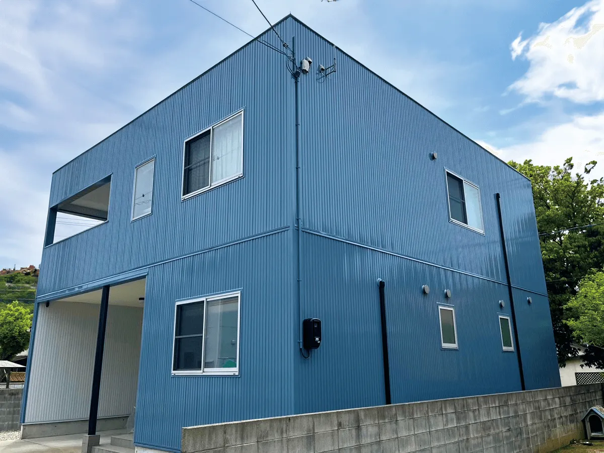 明るくクールな家